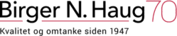Birger N. Haug jubileumslogo