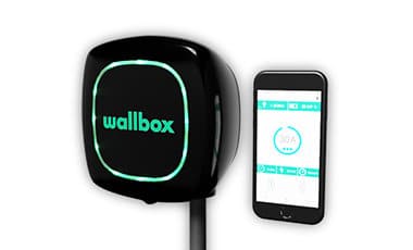 Wallbox pulsar hjemmelader sort
