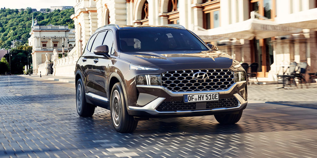 Sort Hyundai Santa Fe Plug-in hybid