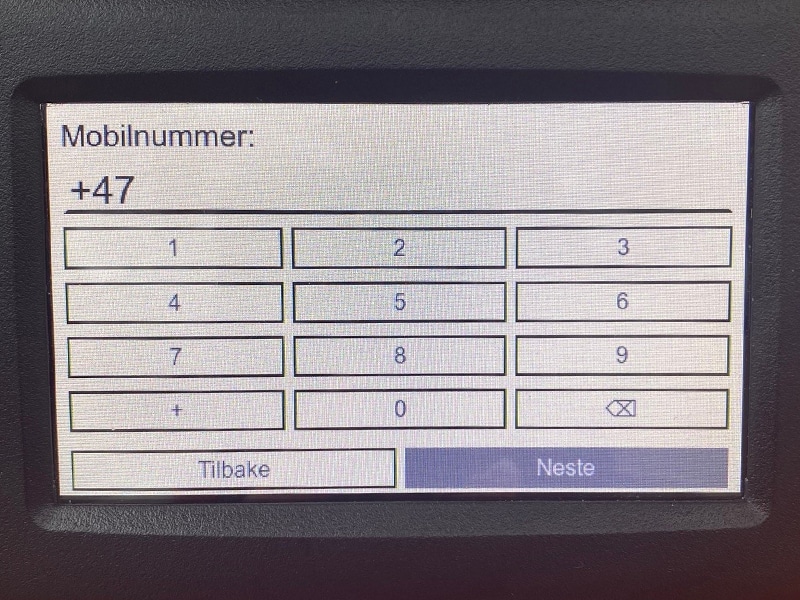 Nøkkeldropp mobilnummer