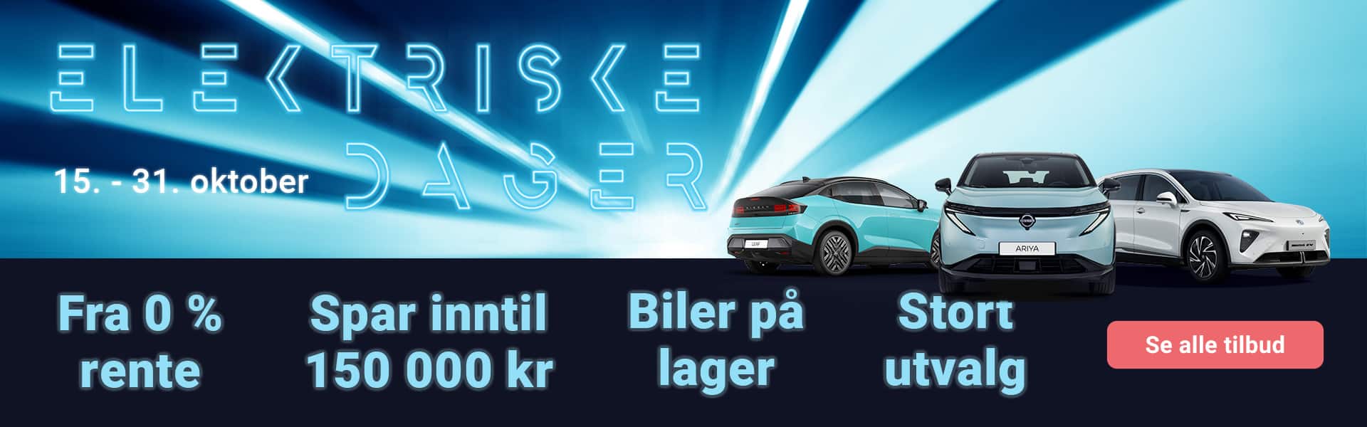 Elektriske dager 15-31. oktober